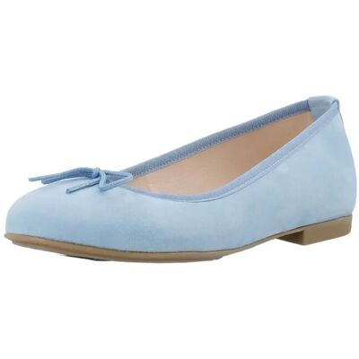 Bianco Biamadison Ballerina Suede 42 SKY BLUE 42 Bianco Biamadison Ballerina Suede 42 SKY BLUE 42