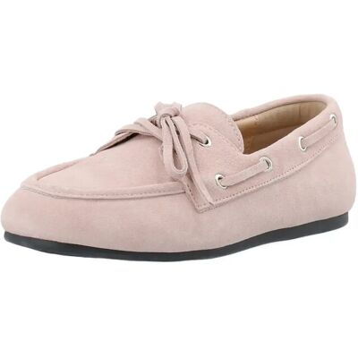 Bianco Biamarlene Boat Shoe Suede 36 DUSTY PINK 36 Bianco Biamarlene Boat Shoe Suede 36 DUSTY PINK 36
