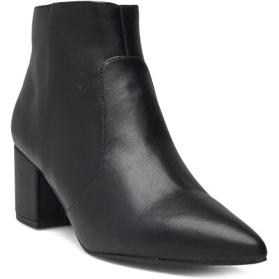 Bianco Biadevived Ankle Boot Smooth Faux Leather 40 BLACK 40 Bianco Biadevived Ankle Boot Smooth Faux Leather 40 BLACK 40