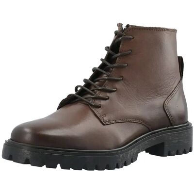 Bianco Biagina Lace Up Boot Smooth Leather 36 BROWN 36 Bianco Biagina Lace Up Boot Smooth Leather 36 BROWN 36