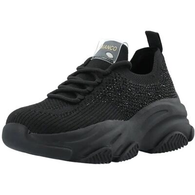 Bianco Biavegas Rhinestone Sneaker Flyknit 39 BLACK 39 Bianco Biavegas Rhinestone Sneaker Flyknit 39 BLACK 39