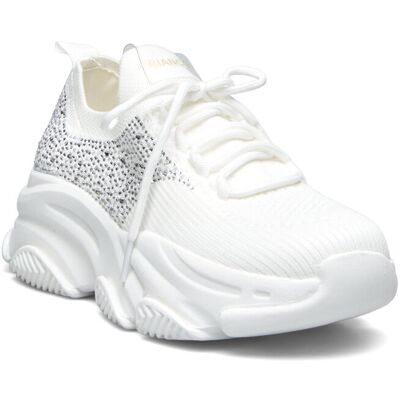 Bianco Biavegas Rhinestone Sneaker Flyknit 38 WHITE 38 Bianco Biavegas Rhinestone Sneaker Flyknit 38 WHITE 38