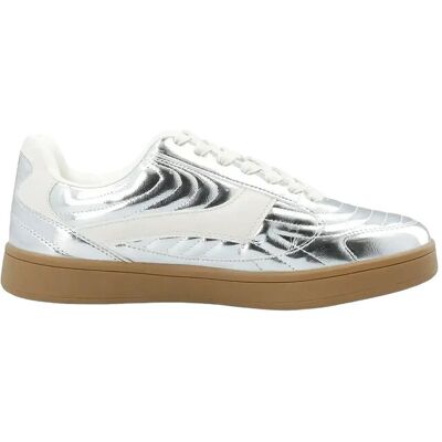 Bianco Biaberlin Padded Sneaker Faux Leather 37 SILVER MIRROR 37 Bianco Biaberlin Padded Sneaker Faux Leather 37 SILVER MIRROR 37