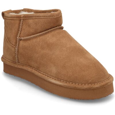 Bianco Biasnow Flatform Ankle Boot Suede 36 COGNAC 36 Bianco Biasnow Flatform Ankle Boot Suede 36 COGNAC 36