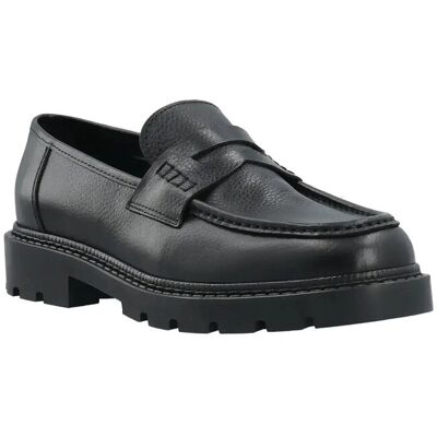 Bianco Biajeff Penny Loafer Texas Tumbled 45 BLACK 45 Bianco Biajeff Penny Loafer Texas Tumbled 45 BLACK 45