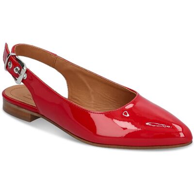 Billi Bi Sling Back 40 RED PATENT 40 Billi Bi Sling Back 40 RED PATENT 40