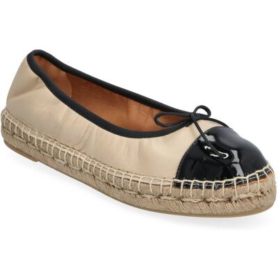 Billi Bi Espadrilles 37 BLACK PATENT/BEIGE NAPPA 37 Billi Bi Espadrilles 37 BLACK PATENT/BEIGE NAPPA 37