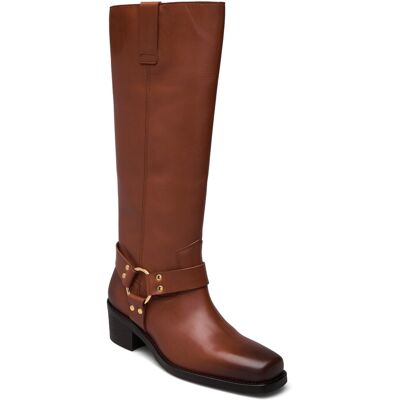 Billi Bi Long Boots 41 COGNAC HAMER CALF 41 Billi Bi Long Boots 41 COGNAC HAMER CALF 41