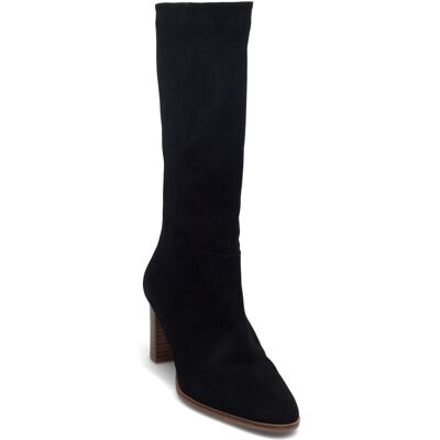 Billi Bi Booties 40 BLACK SUEDE/LT. HEEL 40 Billi Bi Booties 40 BLACK SUEDE/LT. HEEL 40