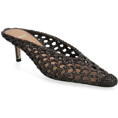 Boss Charlize_Mule50_Owv 37 DARK BROWN 37 Boss Charlize_Mule50_Owv 37 DARK BROWN 37