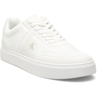 Calvin Classic Cups Laceup Knit 40 TRIPLE BRIGHT WHITE 40 Calvin Classic Cups Laceup Knit 40 TRIPLE BRIGHT WHITE 40