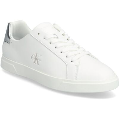 Calvin Low Pro Cups Laceup Lth Met 41 BRIGHT WHITE SILVER 41 Calvin Low Pro Cups Laceup Lth Met 41 BRIGHT WHITE SILVER 41