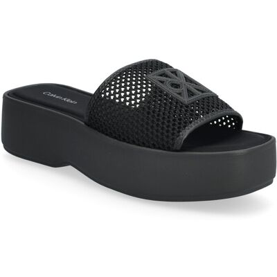 Calvin Flatform Sndl Mesh 41 TRIPLE BLACK 41 Calvin Flatform Sndl Mesh 41 TRIPLE BLACK 41
