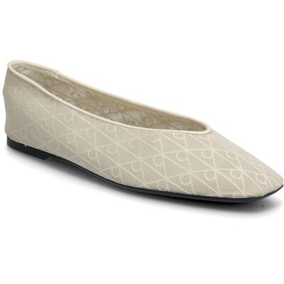 Calvin Square Ballerina Aop Mesh 39 OATMEAL 39 Calvin Square Ballerina Aop Mesh 39 OATMEAL 39