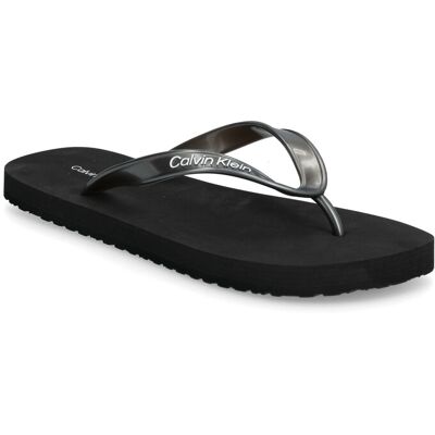 Calvin Flip Flop Tpu Metallic 37 TRIPLE BLACK 37 Calvin Flip Flop Tpu Metallic 37 TRIPLE BLACK 37