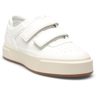 Calvin Basket Cups Velcro Lth 41 BRIGHT WHITE MARSHMALLOW GUM 41 Calvin Basket Cups Velcro Lth 41 BRIGHT WHITE MARSHMALLOW GUM 41