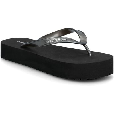 Calvin Flatform Flip Flop Met Tpu 37 TRIPLE BLACK 37 Calvin Flatform Flip Flop Met Tpu 37 TRIPLE BLACK 37