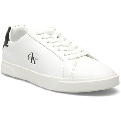 Calvin Low Pro Cups Lth Ml 41 BRIGHT WHITE BLACK 41 Calvin Low Pro Cups Lth Ml 41 BRIGHT WHITE BLACK 41