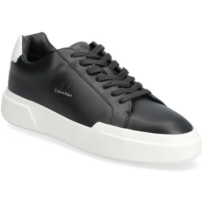 Calvin Chunky Cupsole Laceup Lth 41 BLACK BRIGHT WHITE 41 Calvin Chunky Cupsole Laceup Lth 41 BLACK BRIGHT WHITE 41