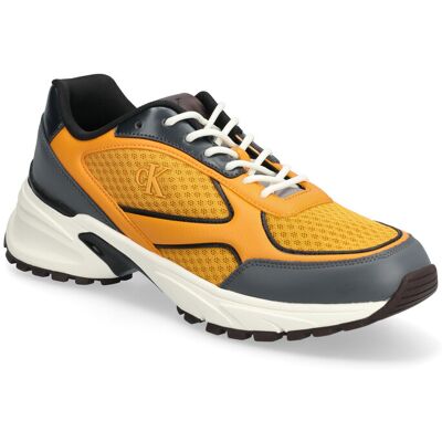 Calvin Hike Runner Laceup Mesh Mix 43 GRANITE GRAY SAFFRON BORDEAUX 43 Calvin Hike Runner Laceup Mesh Mix 43 GRANITE GRAY SAFFRON BORDEAUX 43