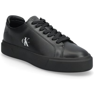 Calvin Basket Cupsole Laceup Lth Ml 40 TRIPLE BLACK 40 Calvin Basket Cupsole Laceup Lth Ml 40 TRIPLE BLACK 40