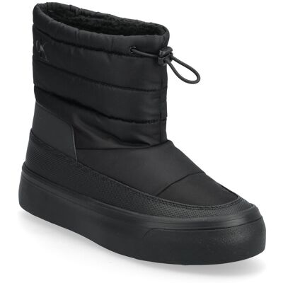 Calvin Vulc Flatf Snowboot Nylon Mix Mg 40 TRIPLE BLACK 40 Calvin Vulc Flatf Snowboot Nylon Mix Mg 40 TRIPLE BLACK 40