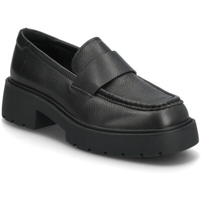 Calvin Chunky Loafer Lth 38 BLACK 38 Calvin Chunky Loafer Lth 38 BLACK 38