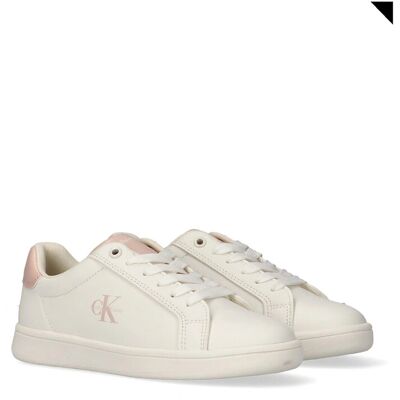 Calvin Low Cut Lace-Up Sneaker 33 OFF WHITE/NUDE 33 Calvin Low Cut Lace-Up Sneaker 33 OFF WHITE/NUDE 33