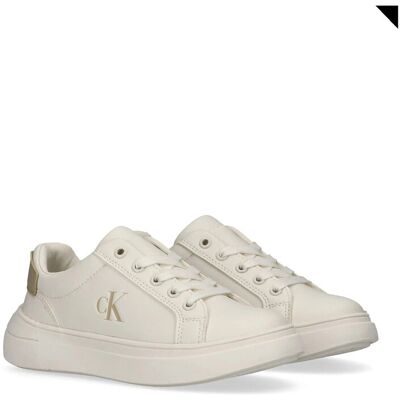 Calvin Low Cut Lace-Up Sneaker 35 OFF WHITE/BEIGE 35 Calvin Low Cut Lace-Up Sneaker 35 OFF WHITE/BEIGE 35