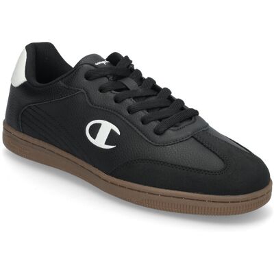Champion Prestige Mix Material Low Cut Shoe 46 KK001-NBK/WHT 46 Champion Prestige Mix Material Low Cut Shoe 46 KK001-NBK/WHT 46