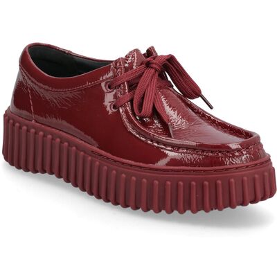 Clarks Torhill Bee D 37 BURGUNDY PATENT 37 Clarks Torhill Bee D 37 BURGUNDY PATENT 37