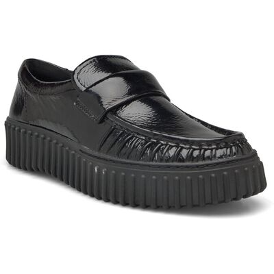 Clarks Torhill Mocc D 37 BLACK PAT 37 Clarks Torhill Mocc D 37 BLACK PAT 37