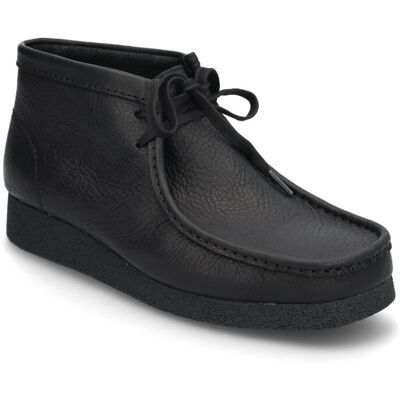 Clarks Wallabeeevo Bt G 41.5 BLACK LEATHER 41.5 Clarks Wallabeeevo Bt G 41.5 BLACK LEATHER 41.5
