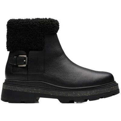 Clarks Hencroftmadiwp D 37.5 BLACK LEATHER 37.5 Clarks Hencroftmadiwp D 37.5 BLACK LEATHER 37.5