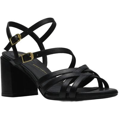 Clarks Ezoria Strap D 41.5 BLACK LEATHER 41.5 Clarks Ezoria Strap D 41.5 BLACK LEATHER 41.5
