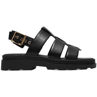 Clarks Orinoco3 Strap D 37 BLACK LEATHER 37 Clarks Orinoco3 Strap D 37 BLACK LEATHER 37