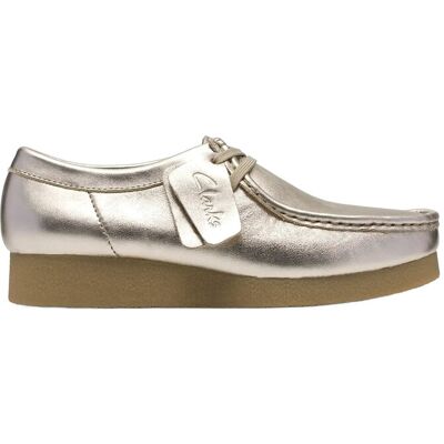 Clarks Wallabeeevosh D 37 GOLD LEATHER 37 Clarks Wallabeeevosh D 37 GOLD LEATHER 37