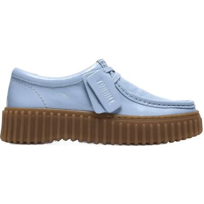 Clarks Torhill Bee D 37 LGT BLUE PAT LEA 37 Clarks Torhill Bee D 37 LGT BLUE PAT LEA 37