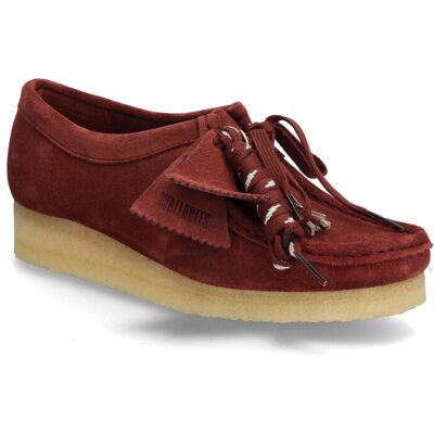 Clarks Originals Wallabee. D 39.5 DEEP RED SDE 39.5 Clarks Originals Wallabee. D 39.5 DEEP RED SDE 39.5