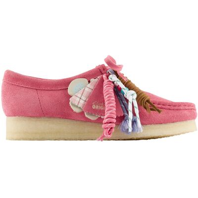 Clarks Originals Wallabee. D 37 PINK INTEREST 37 Clarks Originals Wallabee. D 37 PINK INTEREST 37