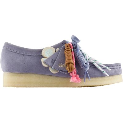 Clarks Originals Wallabee. D 37 PURPLE INTEREST 37 Clarks Originals Wallabee. D 37 PURPLE INTEREST 37