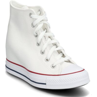 Converse Chuck Taylor All Star Wedge 41 WHITE/RED/NAVY 41 Converse Chuck Taylor All Star Wedge 41 WHITE/RED/NAVY 41