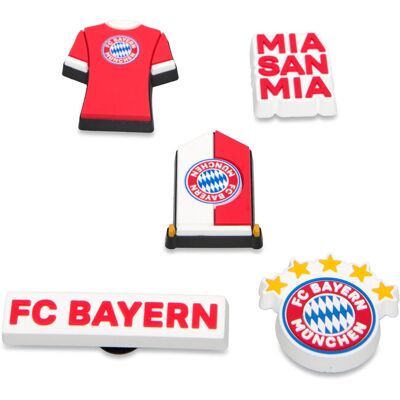 Crocs Bayern Fc 5Pck ONE SIZE WHITE ONE SIZE Crocs Bayern Fc 5Pck ONE SIZE WHITE ONE SIZE