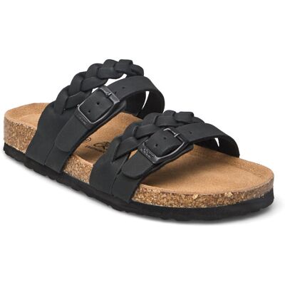 Cruz Sapta W Cork Sandals 36 BLACK 36 Cruz Sapta W Cork Sandals 36 BLACK 36