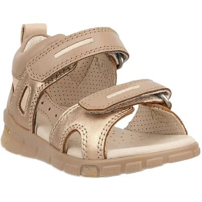 ECCO Mini Stride Sandal 19 FOILED NATURE/NUDE/NATURE 19 ECCO Mini Stride Sandal 19 FOILED NATURE/NUDE/NATURE 19