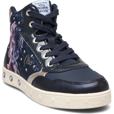 GEOX J Skylin Girl E 34 NAVY/PLATINUM 34 GEOX J Skylin Girl E 34 NAVY/PLATINUM 34