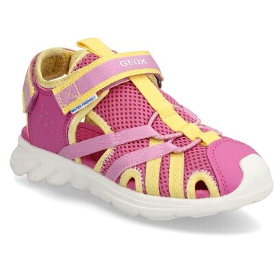 GEOX J Sandal Airadyum Gi 35 FUCHSIA/YELLOW 35 GEOX J Sandal Airadyum Gi 35 FUCHSIA/YELLOW 35