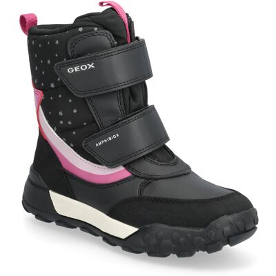 GEOX J Trekkyup Girl B Ab 29 BLACK/PINK 29 GEOX J Trekkyup Girl B Ab 29 BLACK/PINK 29