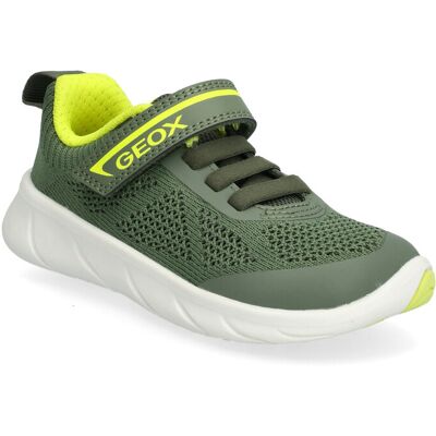 GEOX J Foot-Run Boy B 32 MILITARY/LIME 32 GEOX J Foot-Run Boy B 32 MILITARY/LIME 32