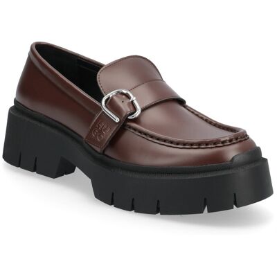 HUGO Kris_Newloafer_Brom 36 DARK BROWN 36 HUGO Kris_Newloafer_Brom 36 DARK BROWN 36
